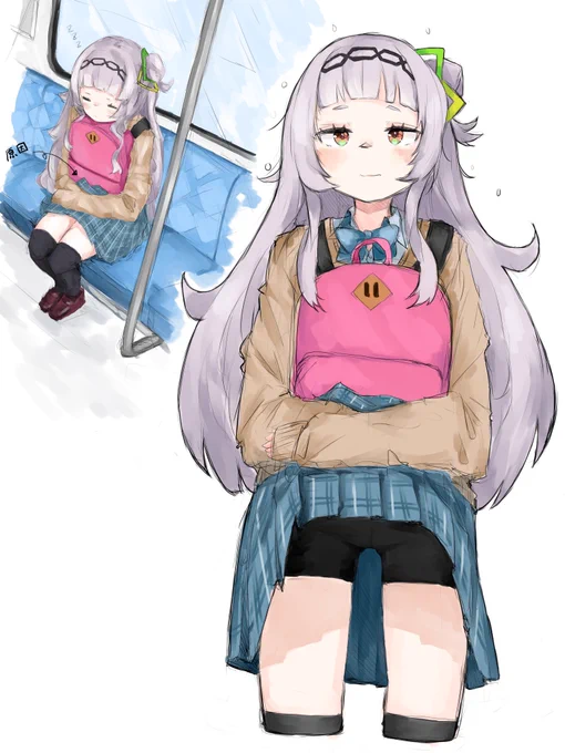 【再投稿】これまで描いた中で好きなシオンちゃん4選 