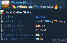 Zolima15's tweet photo. $Wilma 39x higher higher called at 38k in private 

#WILMMA https://t.co/1BoIgIbL65