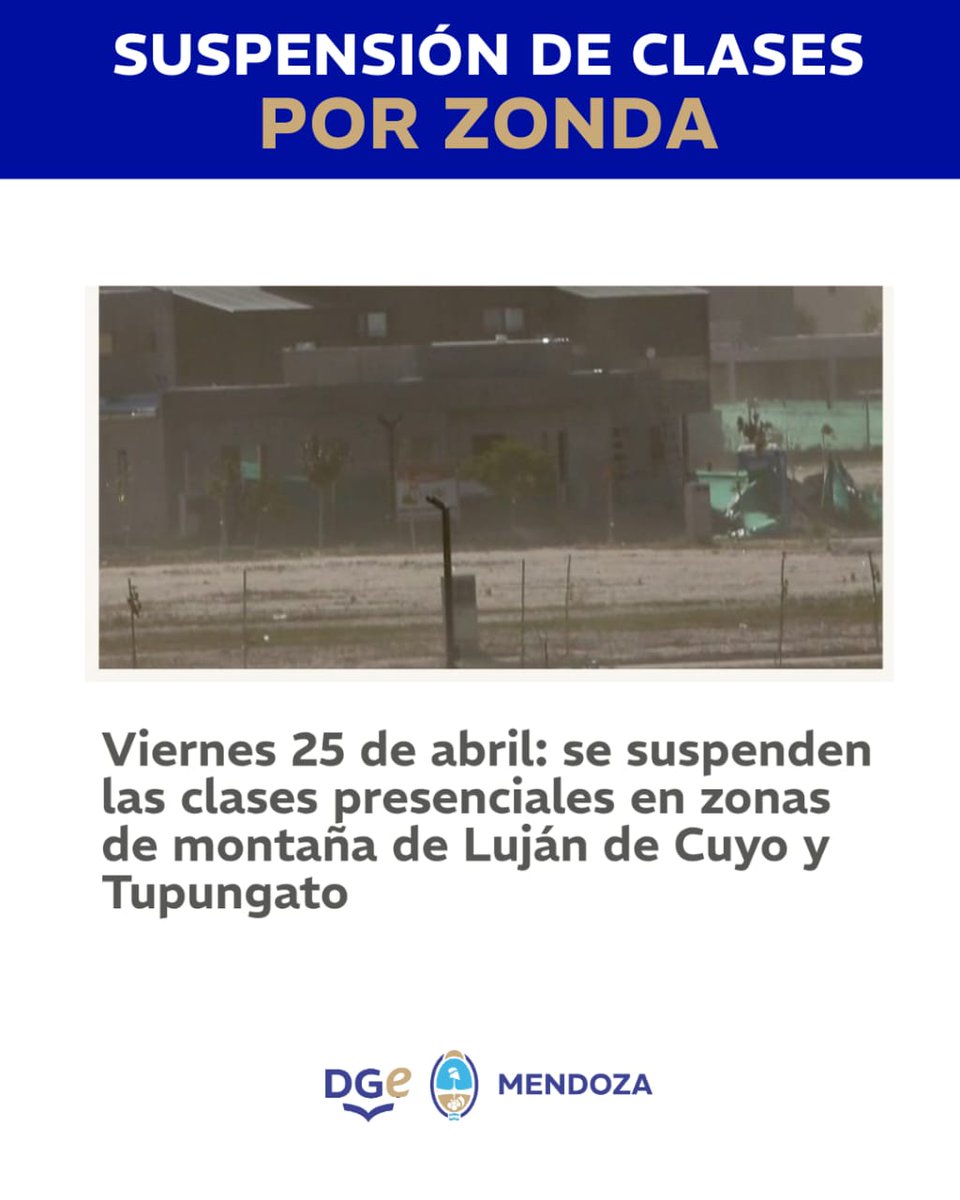 DGE Mendoza tweet media