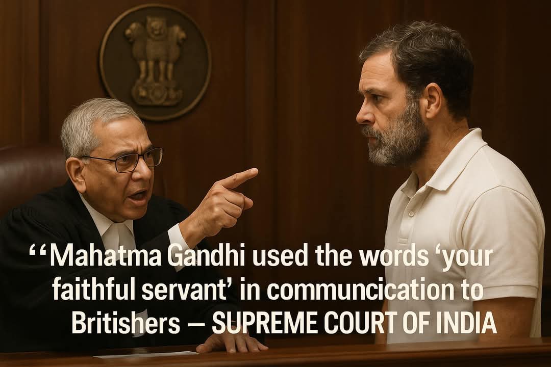 ocjain4's tweet image. राहुल गांधी की बोलती बंद,.....
वीर सावरकर को माफीवीर गद्दार कहने के मानहानि मुकदमे में जब जज ने कहा 
मात्र चिट्ठी के आधार पर यदि ये शब्द कहे है तो

महात्मा गांधी द्वारा ब्रिटिश लार्ड और वायसराय को लिखे हुए 12 पत्र दिखाकर राहुल गांधी के वकील अभिषेक मनु सिंघवी से पूछा कि.....

क्या…