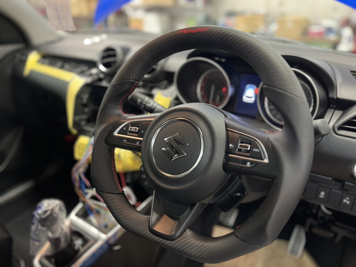 モンスター江戸川オリジナル！！スイフトスポーツZC33S用 カーボン