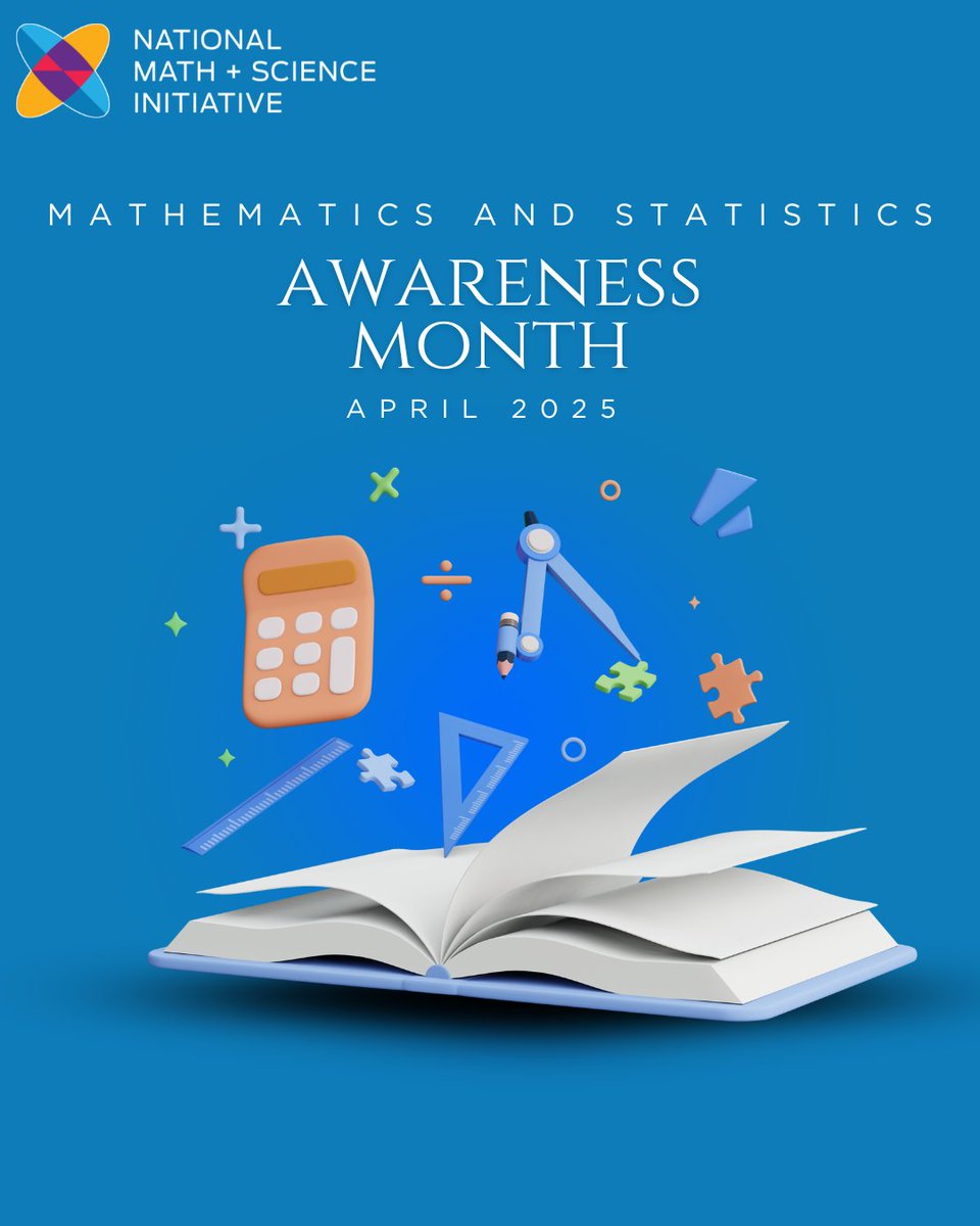 NMSI's tweet image. April is Mathematics and Statistics Awareness Month !

Let’s celebrate the educators making math meaningful — and the leaders making it possible.

#MathAwarenessMonth #Mathematics #Statistics #STEMEducation #SchoolLeaders #EducationLeadership #NMSI #NMSInation #Math #DataLiteracy