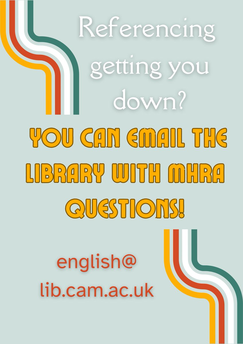 English Faculty Library tweet media