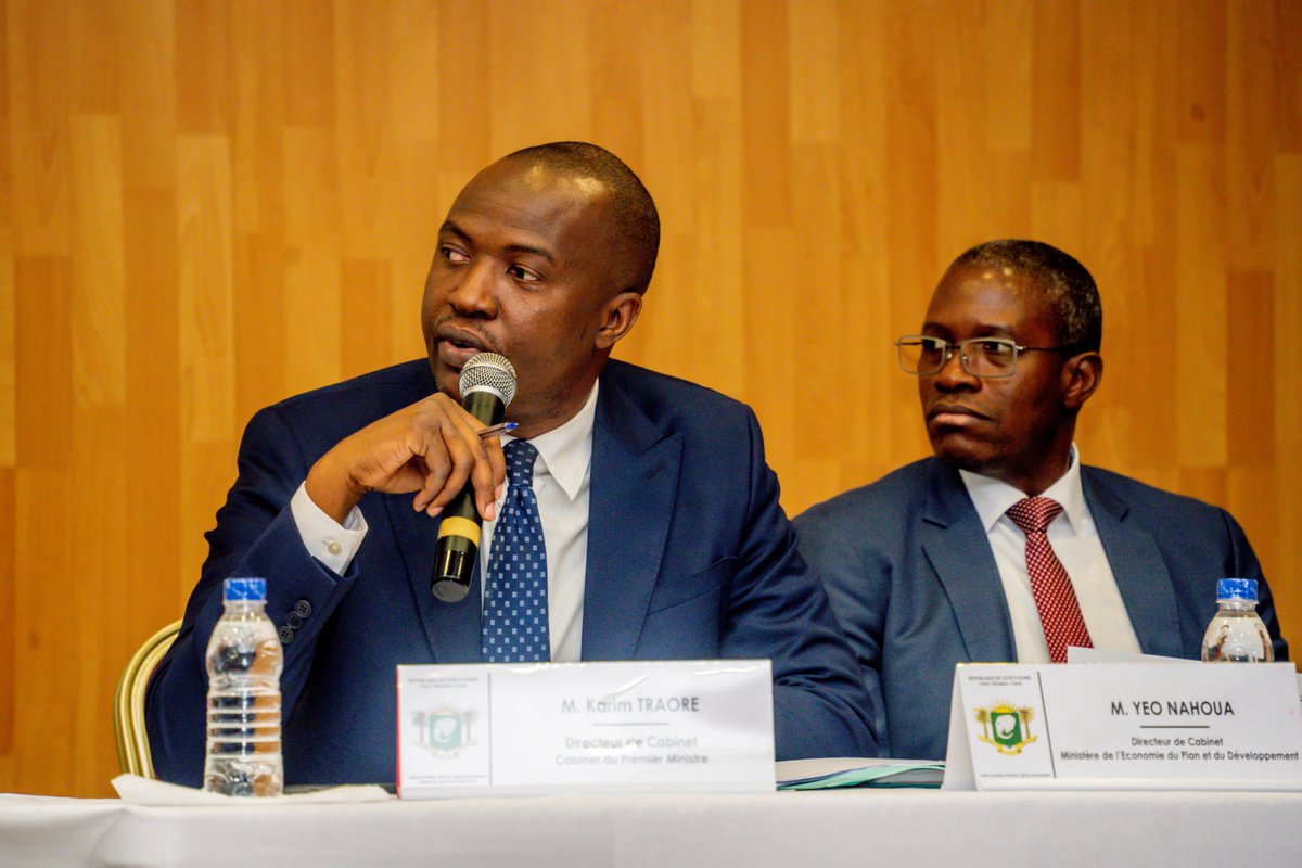 Le C2D en Côte d'Ivoire (@c2d_d) on Twitter photo Réunion du Comité Technique Bilatéral du C2D (CTB-C2D) de la Revue Générale et Conjointe des projets C2D, le Jeudi 24 Avril 2025 à 15H30 à la Primature.
<a href="/AFD_France/">Agence Française de #Développement (AFD) 🇫🇷 🇪🇺</a> Réunion du Comité Technique Bilatéral du C2D (CTB-C2D) de la Revue Générale et Conjointe des projets C2D, le Jeudi 24 Avril 2025 à 15H30 à la Primature.
<a href="/AFD_France/">Agence Française de #Développement (AFD) 🇫🇷 🇪🇺</a>