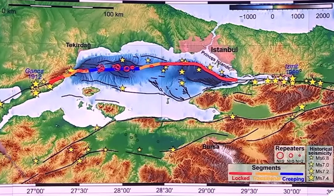 #Deprem konusunda teknik haritalar paylaşıp yorum yapmak istemem; çünkü bu benim uzmanlık alanım değil.

⚠️Ancak güvendiğim akademisyenlerle yaptığım görüşmeler sonucunda söyleyebilirim ki; edindiğim izlenime göre ortak görüş olarak durum pek iç açıcı görünmüyor.

🎯Belki Türk
