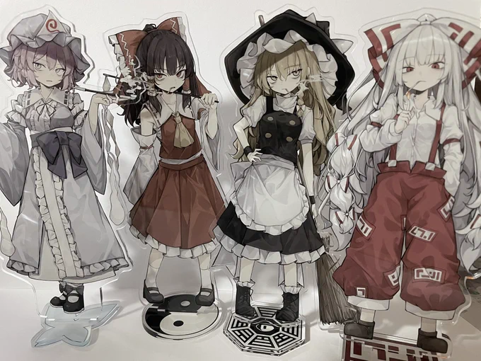 アクリルスタンド!春例で頒布します