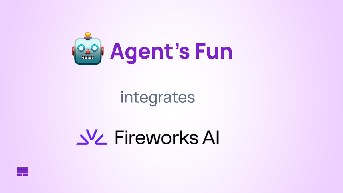 🤖 Agents.Fun 🤝 <a href="/FireworksAI_HQ/">Fireworks AI</a>

You can now supercharge your agents with Dobby models from <a href="/SentientAGI/">Sentient</a> using the brand-new Unhinged Mode — for bold, unforgettable personalities.

🔥 Curious how Fireworks APIs could elevate agent experiences across Olas?

 👀 Stay