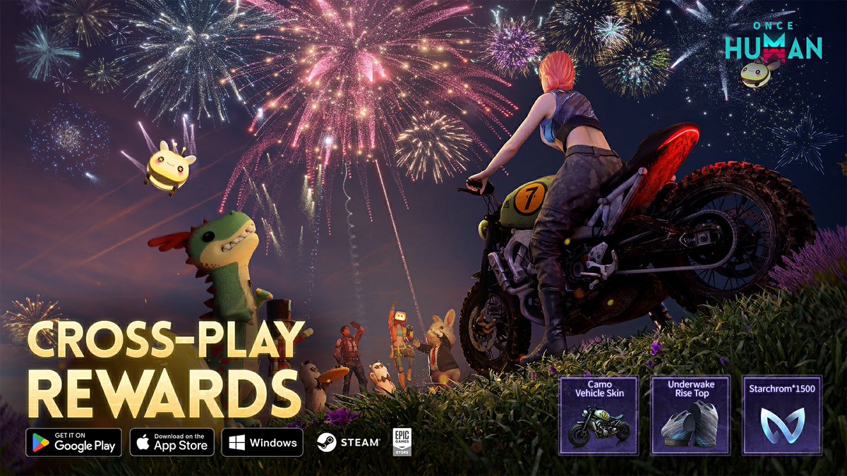 OnceHuman_'s tweet photo. Cross the Platforms, Claim Your Rewards! 🎉

Metas, Once Human is now fully cross-platform! We’ve prepared exclusive rewards for those surviving on both PC and Mobile! 

🔎 Simply head to the Cross-Platform Rewards page in-game to unlock them!

📱 💻 Download the Mobile version now and claim your rewards:
https://t.co/LzWfOkmjmG

#OnceHuman #oncehumanmobile