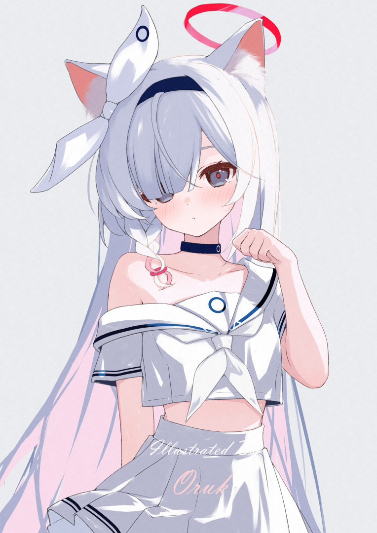 白猫耳プラナ
#ブルアカ