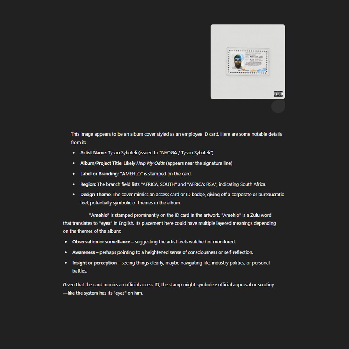 Close enough Robot.
ffm.to/ad1