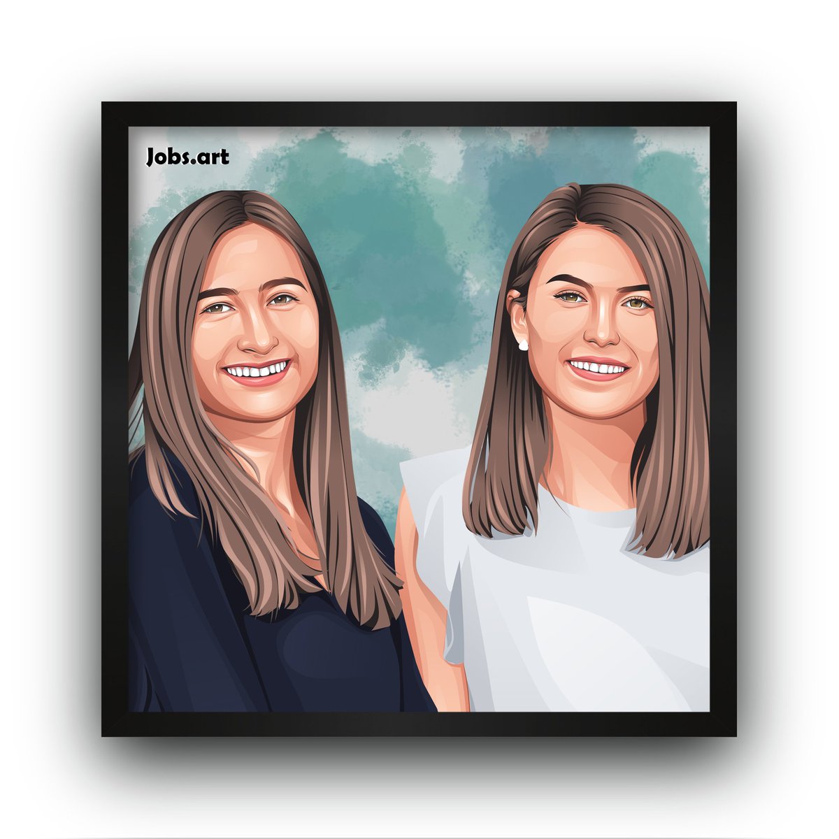 Jobsart_'s tweet photo. Commission work - Custom Portrait
We will draw a cartoon portrait from your photos. It's perfect for birthday gifts, couple gifts, family gifts, and more. #art #drawing #illustlation #giftidea #giftforfriend #giftsforher #customportrait #digitalart #portrait #digitalillustration https://t.co/JMwoZScjWc
