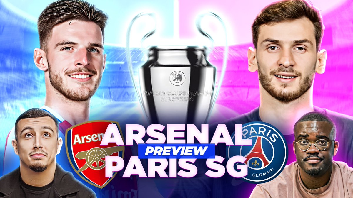 Le Club des 5 (@leclubdes_5) on Twitter photo 🍿 Preview Arsenal vs PSG
⚽ Paris prêt pour Arsenal ?
🗣️ Une preview presentée par <a href="/VaslinSamuel/">Samuel Vaslin</a> avec <a href="/NajimMedini/">Najim Medini</a> et <a href="/EltoMok/">Elton Mokolo</a>
🔗tinyurl.com/mua2az5c🔗 🍿 Preview Arsenal vs PSG
⚽ Paris prêt pour Arsenal ?
🗣️ Une preview presentée par <a href="/VaslinSamuel/">Samuel Vaslin</a> avec <a href="/NajimMedini/">Najim Medini</a> et <a href="/EltoMok/">Elton Mokolo</a>
🔗tinyurl.com/mua2az5c🔗