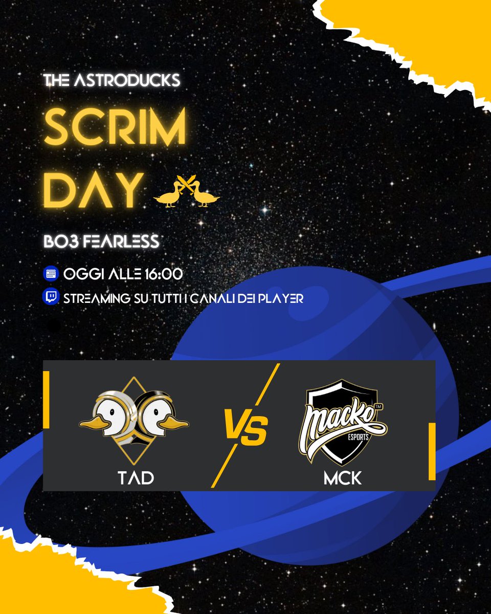 The AstroDucks tweet media