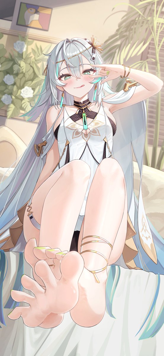 「おまえが見たいと言ったんだから、遠慮する必要はないんだぞ？」
#エーテルゲイザー #エテゲザ2周年 #三相・ブラフマー