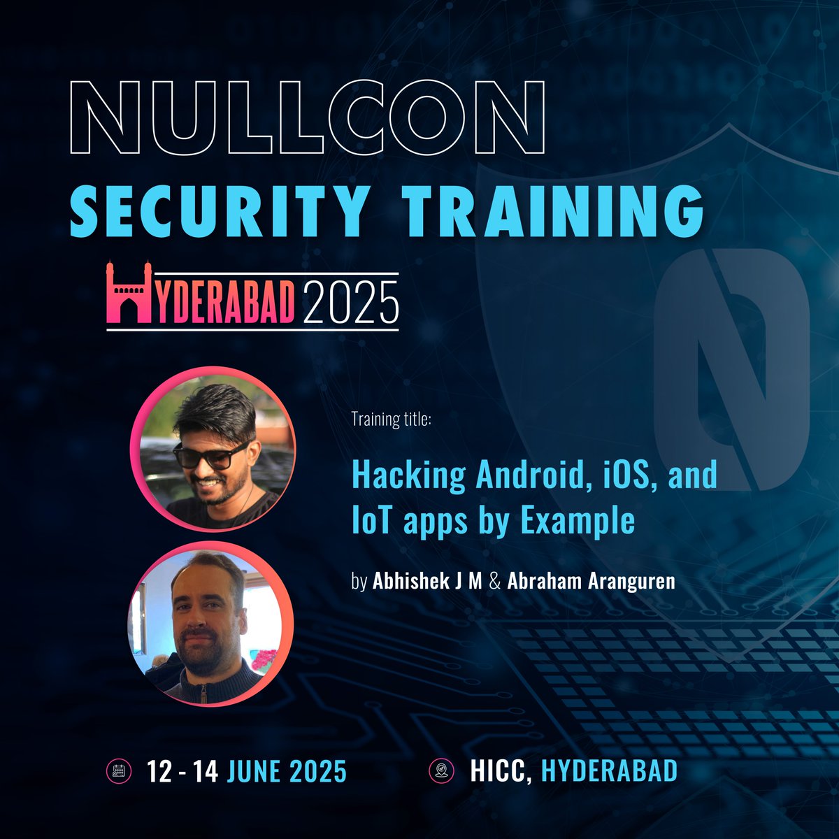 7aSecurity's tweet image. 📱 I’m delivering ‘Hacking Android, iOS, and IoT Apps by Example’ at #NullconHyderabad this June!
🔥 Early Bird pricing ends April 30 — grab your seat now!
🔗 Register: nullcon.net/hyderabad-2025…

#Nullcon2025 #MobileAppSecurity #IoTSecurity