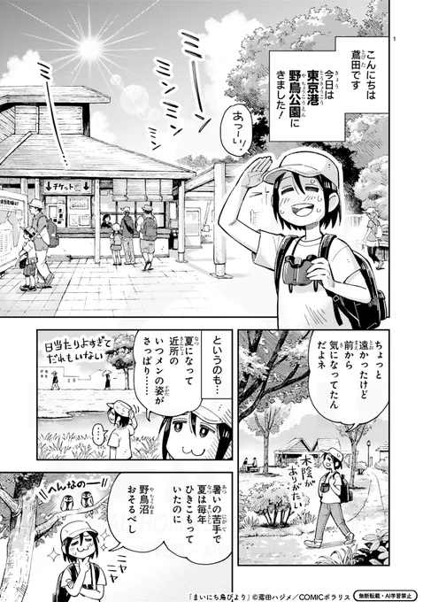 東京湾にある野鳥のオアシスに行ってみた話(1/4) 