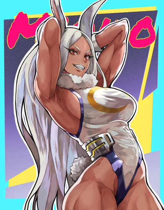 ヒロアカミルコ#ヒロアカ #イラスト #絵 #漫画 #僕のヒーローアカデミア #MyHeroAcademia 