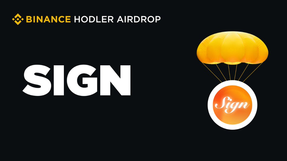 .<a href="/binance/">Binance</a> has announced the 16th project on the HODLer Airdrops page – <a href="/ethsign/">Sign</a> $SIGN

Binance will then list $SIGN at 2025-04-28 11:00 UTC and open trading against $USDT, $USDC, $BNB, $FDUSD, and $TRY pairs.

binance.com/en/support/ann…