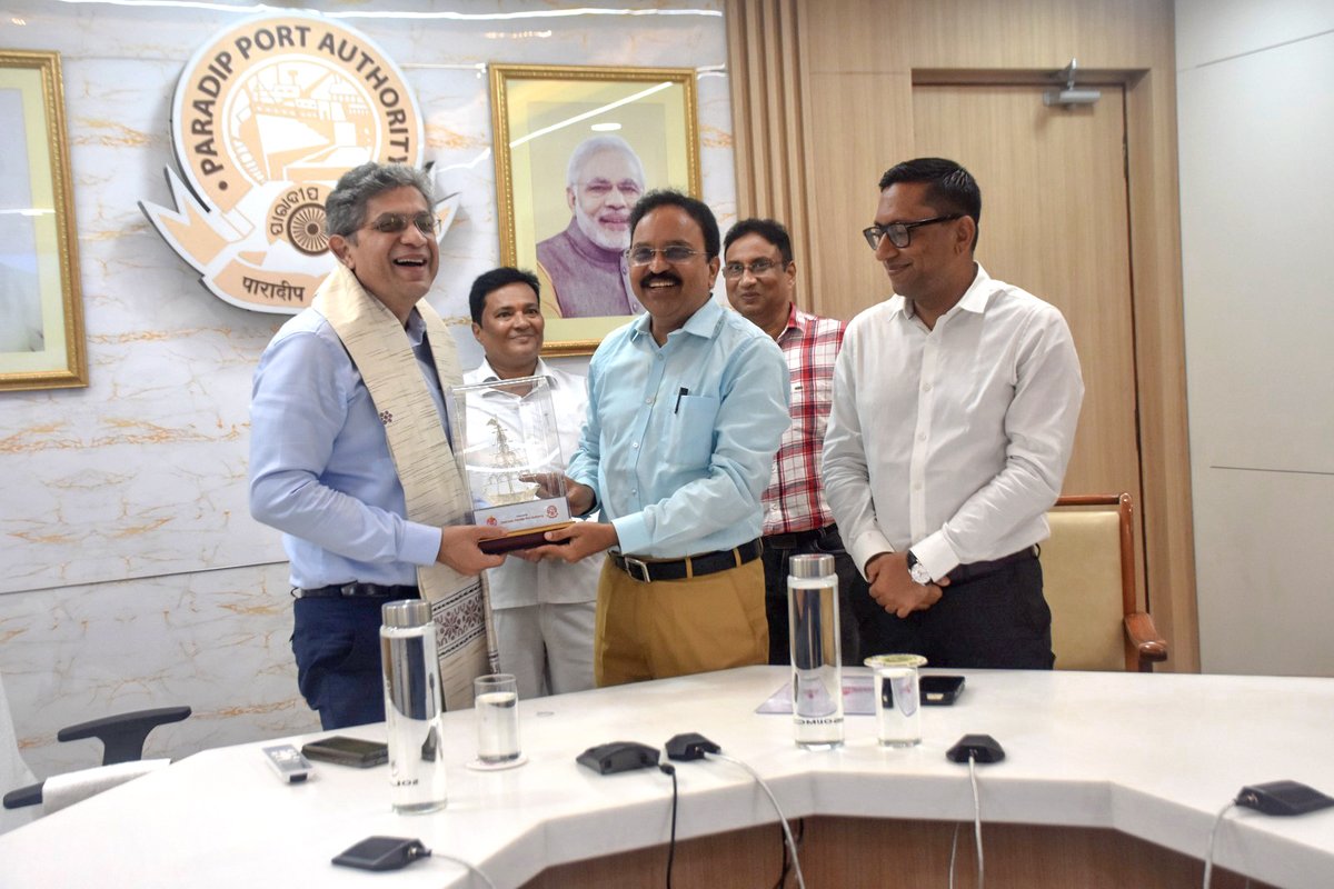 Paradip Port Authority tweet media