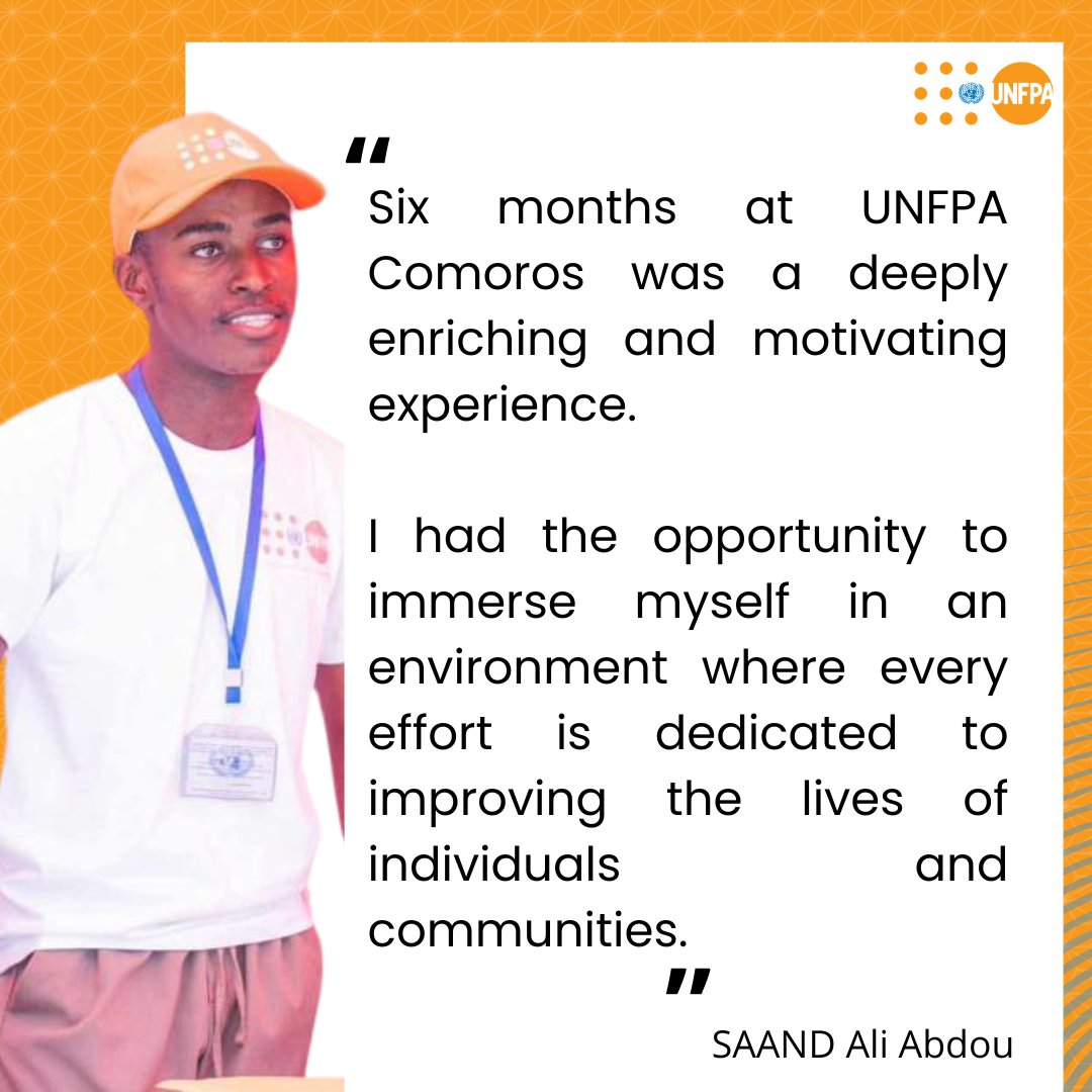 They arrived with dreams, and six months later, they're leaving with convictions

📖 Click here to read their story : comoros.unfpa.org/fr/news/parce-…