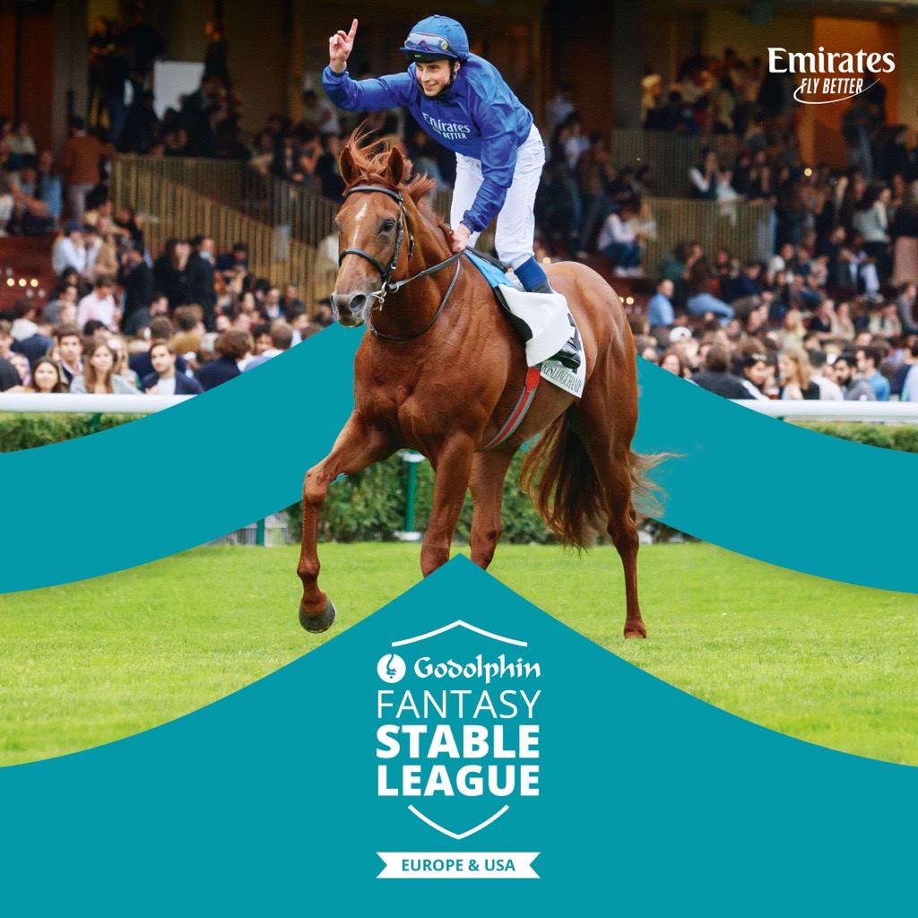 TheJockeyClub's tweet photo. The @godolphin Fantasy Stable League is live! 🔵

Pick 10 horses and collect points to be in with a chance of winning £1,000 🏇

Sign up here: https://t.co/pVhOrEbmiS
18+, T&amp;Cs Apply. https://t.co/arWdc6WxYS