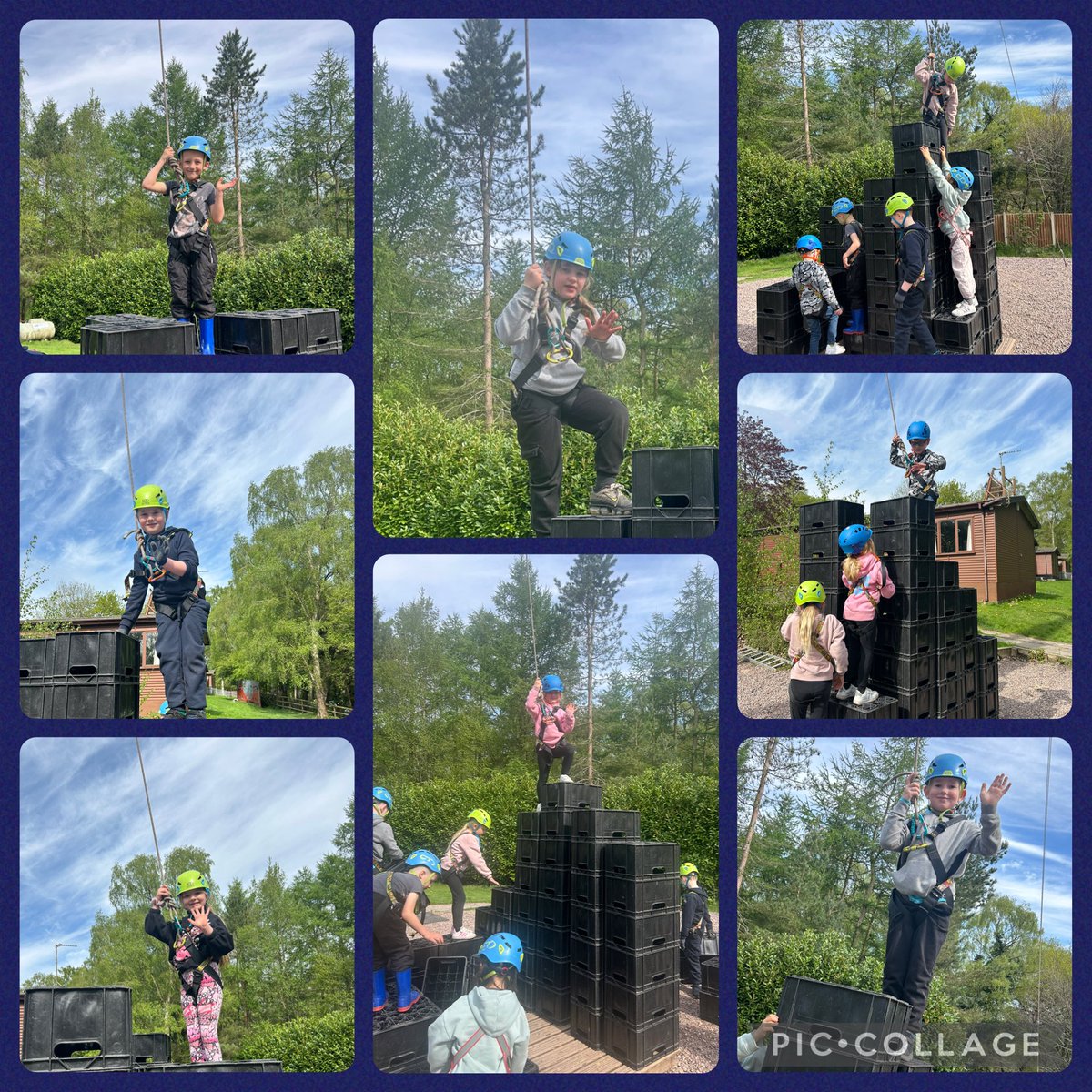 First up this morning was the crate stack - we've conquered some fears today! Xx <a href="/GrangeMrsB/">Mrs Beatson</a> <a href="/GrangeMissA/">GrangeMissA</a>