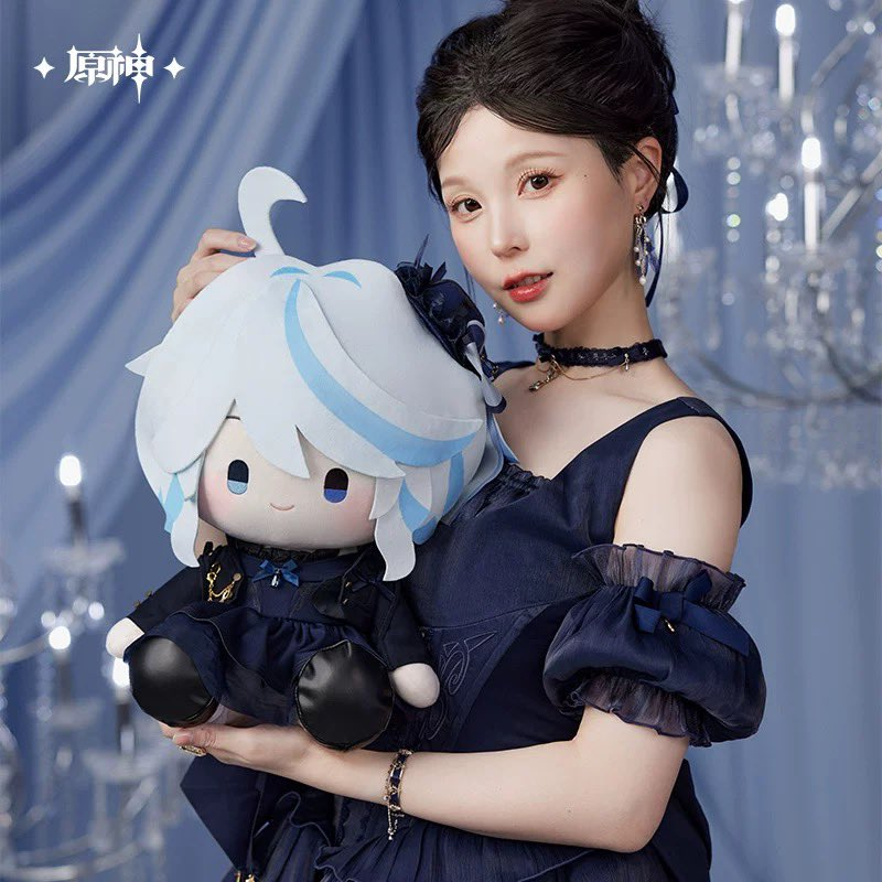 GenshinUniverse's tweet photo. NEW FURINA OFFICIAL PLUSHIE!!! 

#GenshinImpact #原神 https://t.co/AN11cK0Nhi