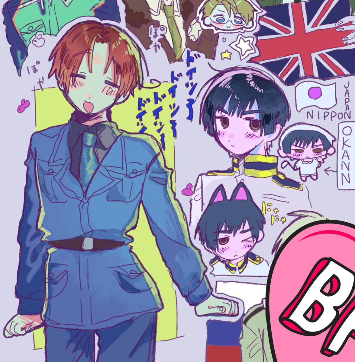 このらくがき載せてなかったかも 