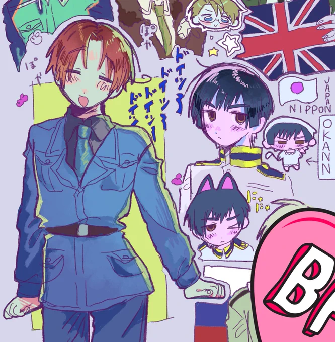 このらくがき載せてなかったかも 