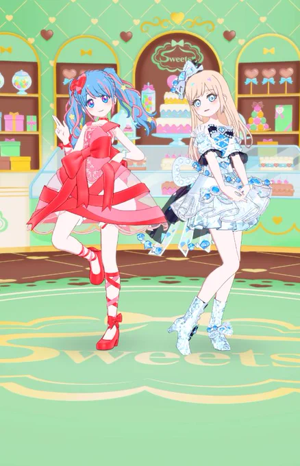 アイプリをしてきました!フォロワーさんのマイキャラちゃんと遊びました!