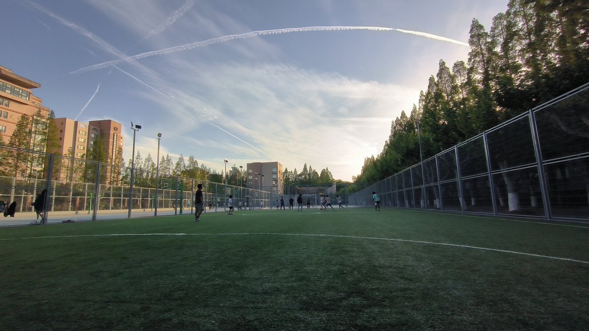 好久没有这么高强度的运动了⚽