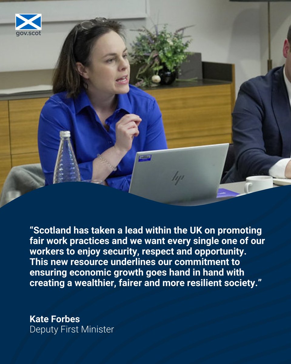 Scottish Government Finance and Economy (@scotgoveconomy) on Twitter photo A new digital hub has launched to support Scotland’s employers to adopt fair work practices.
It comes after Deputy First Minister @_kateforbes presented the Fair Work Employer of the Year award to <a href="/officialQTS/">Official QTS Group</a> at the British Business Awards.
➡️mygov.scot/browse/busines… A new digital hub has launched to support Scotland’s employers to adopt fair work practices.
It comes after Deputy First Minister @_kateforbes presented the Fair Work Employer of the Year award to <a href="/officialQTS/">Official QTS Group</a> at the British Business Awards.
➡️mygov.scot/browse/busines…