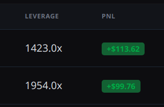 touch_market's tweet photo. We're looking for alpha testers.
If you'd like to try 1000x+ leverage predictions with no liquidations, reach out on dms. https://t.co/7p5K8TgbLb