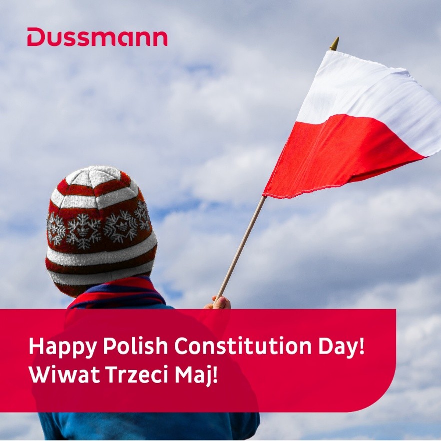 Happy Constitution Day! With nearly three decades of presence in #Poland, we celebrate today with pride and appreciation for our colleagues and partners. #3maja