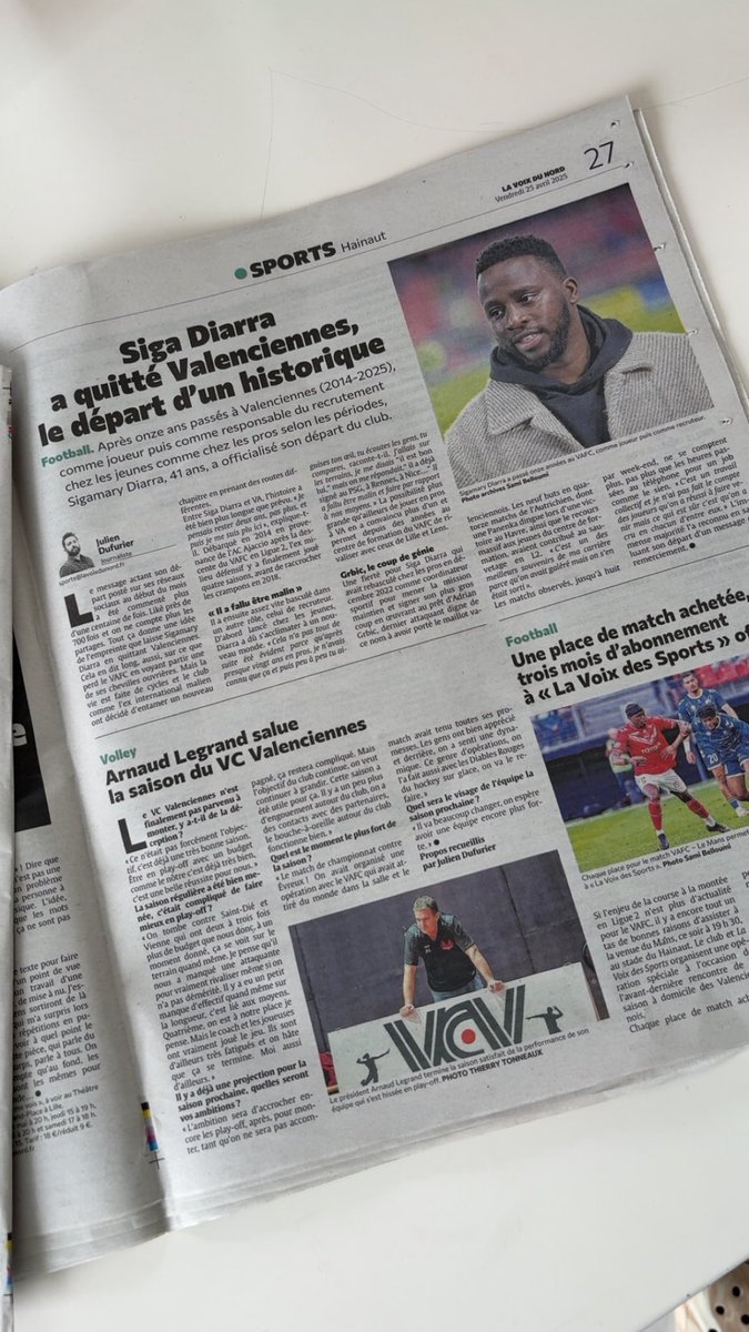 Merci à la <a href="/lavoixdessports/">La Voix des Sports</a> pour ce bel article.
