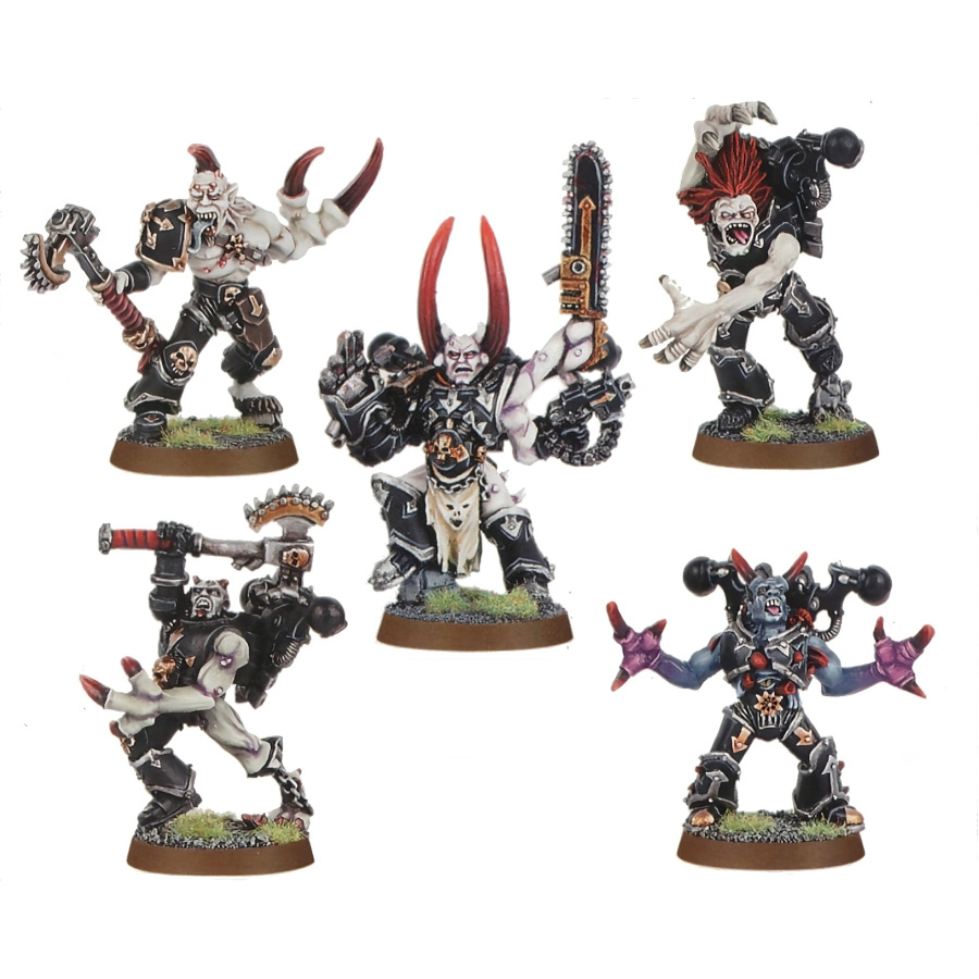 LandRiderPod's tweet image. L&apos;évolution des Possédés Space Marines du Chaos au fil des éditions ! Quelle incarnation est votre préférée ? On en parle dans notre dernier épisode format Reforge ! ⚒️