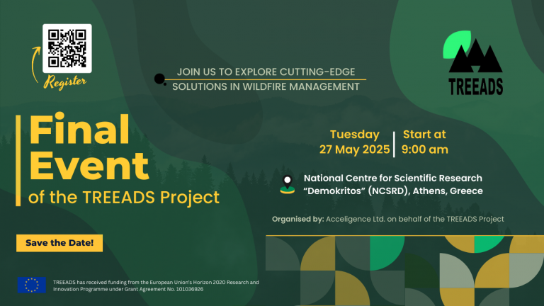IIT, NCSR Demokritos (@iit_demokritos) on Twitter photo 📢Join us at the final event of the <a href="/TREEADSH2020/">TREEADS PROJECT</a> Project!
📍 NCSR Demokritos Campus, Athens
📅 27 May 2025
🔥 AI, drones, IoT & more for wildfire resilience
🎟️ Register: iit.demokritos.gr/newsevents/sav…
#Wildfires #Innovation #AI #ClimateTech 📢Join us at the final event of the <a href="/TREEADSH2020/">TREEADS PROJECT</a> Project!
📍 NCSR Demokritos Campus, Athens
📅 27 May 2025
🔥 AI, drones, IoT & more for wildfire resilience
🎟️ Register: iit.demokritos.gr/newsevents/sav…
#Wildfires #Innovation #AI #ClimateTech