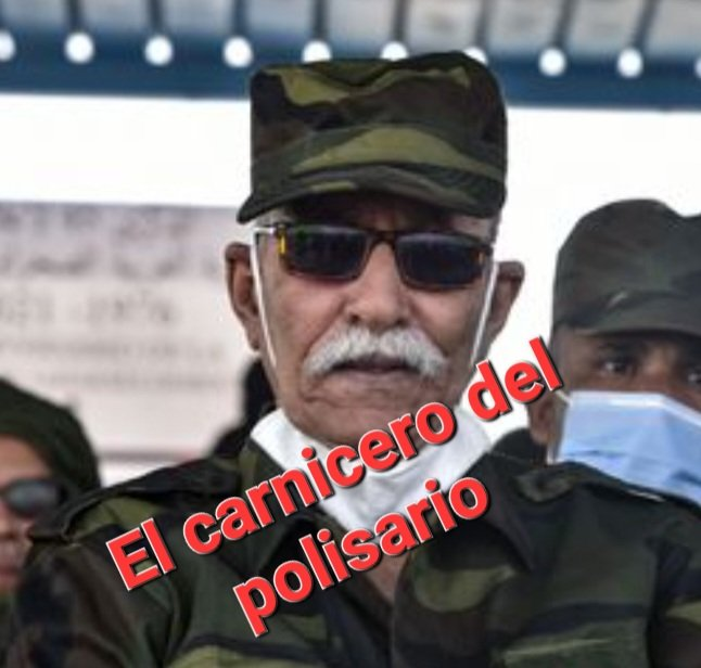 Brahim Ghali jefe de la banda terrorista del polisario
