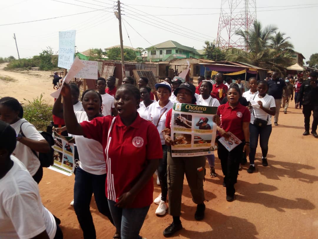 ghanaredcross's tweet photo. Proud of the positive impact of the KEEA cholera vaccination float, a joint effort by GRCS, Komenda Teacher Training, and Ghana Health Service. Let us stay informed and safe. #CommunityHealth #KEEA

@ICRC @ICRC_Africa @ifrc @IFRCAfrica @IFRC_DREF https://t.co/tZ3TpOqmb4