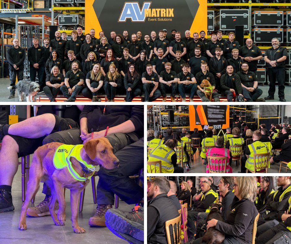 AVMatrix1's tweet image. 🤩🤩It was lovely to have everyone at base for Team AV Matrix Meeting yesterday morning!✨

Great things ahead for us at AV Matrix! Massive thanks to the entire team for all the hard work!🙌

🌐 av-matrix.com

#TeamAVMatrix #BestTeam #AVexperts #AudioVisual #EventProfs