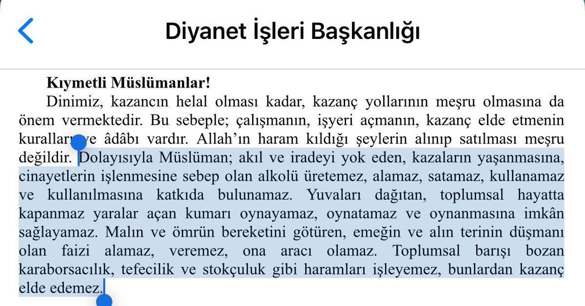AltiparmakSuat's tweet photo. Hutbesinden;
“Müslüman alkol üretemez, satamaz, içemez” Güzel…
“Müslüman kumar oynayamaz” Güzel…
“Müslüman faizle iştigal edeme” Güzel….

Peki hocam bunları devlet yapınca neden 
🙈 🙉 🙊 oynuyorsunuz?

Esas bu hutbeyi devlet yöneticilerinize hitaben vermeniz gerekmiyor mu?

Ne zaman hakkı haykıracaksınız?
Ölünce mi ?
#HayırlıCumalar