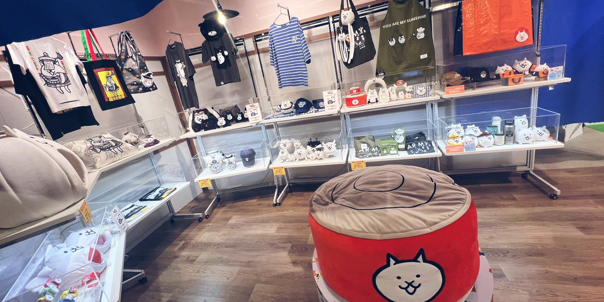 推しの金ちゃんぬい化に泣いた😭
キョンシーは小物まで凝っててかわよすぎた！先行展示どれも良すぎなのでお近くにお住まいの方は是非にゃんこ大商店にお越しください！