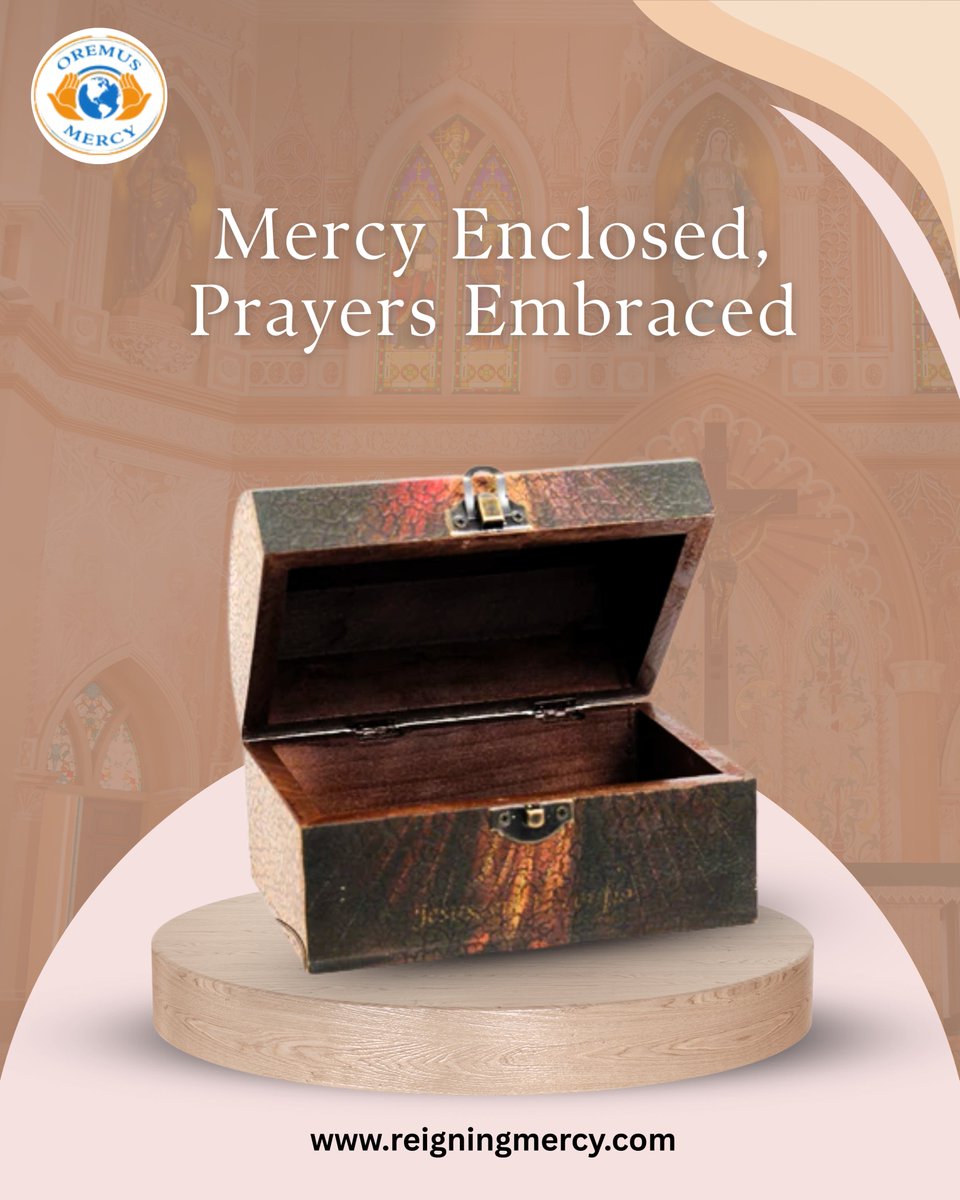OremusMercy's tweet photo. The Divine Mercy Rosary Box is a sacred vessel designed to hold your rosary with grace and devotion.
Shop Now – https://t.co/opEsEdxcyF

#FaithAndArt #SacredDecor #ReligiousCanvas #LadyOfSorrows #SpiritualInspiration #ChristianArt #HomeWithGrace #MeaningfulGifts #ArtOfFaith https://t.co/XdKnBSW8xs