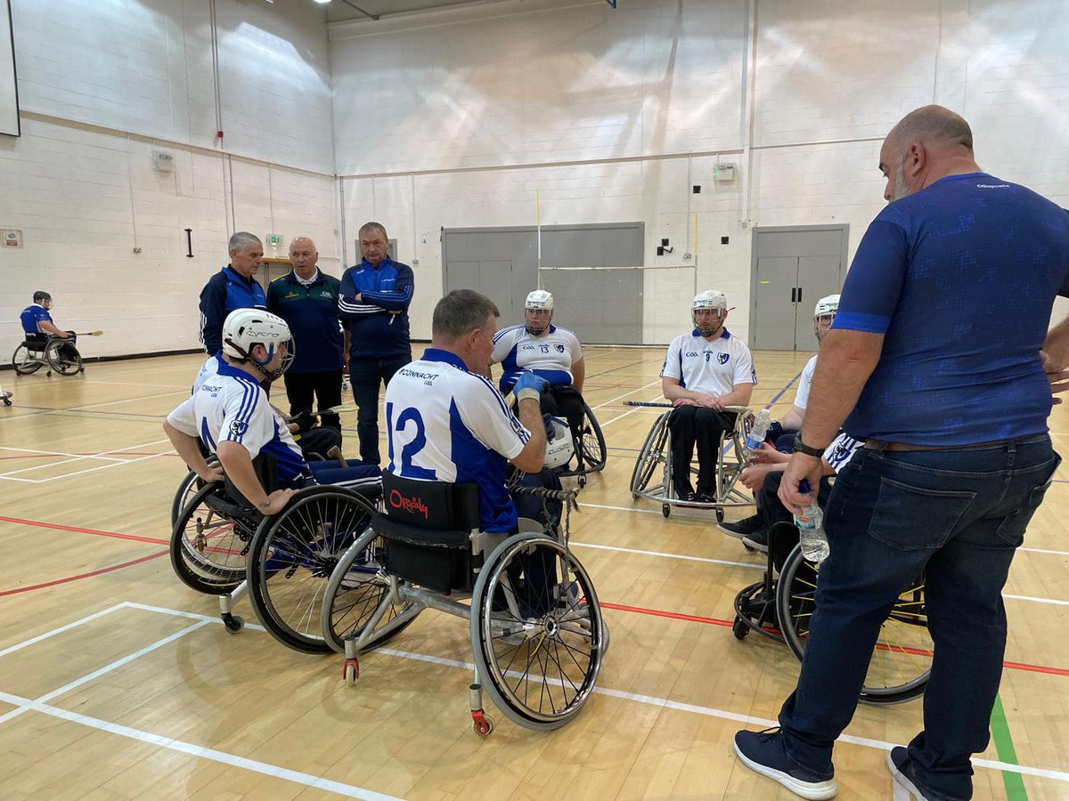 The Interprovincial wheelchair hurling season gets underway this Saturday in Clarin College!

Best of luck to the Connacht team who start the season with a clash against Leinster at 11am!

The event programme can be downloaded in the attached link ⬇️ 
connachtgaa.ie/news/wheelchai…
