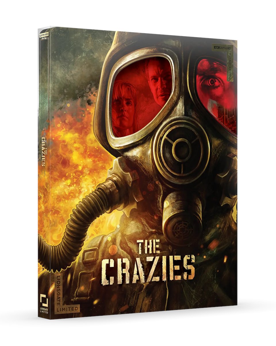 maxalexand's tweet photo. THE CRAZIES 15TH ANNIVERSARY 4K STEELBOOK® https://t.co/LOQqAQmpvh