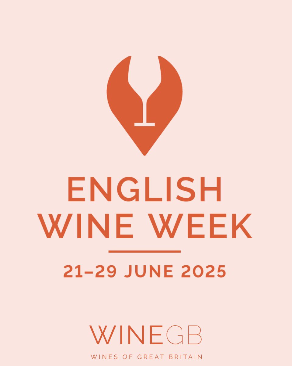 🥂 Our annual English Wine Week campaign is back from 21 to 29 June 2025.

Get involved by promoting your event on the WineGB website and downloading our assets.

All the information you need is here: winegb.co.uk/english-wine-w…

Stay tuned as we announce more in the coming weeks.