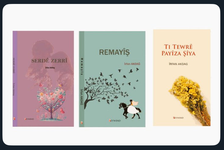Îrfan AKDAĞ’î ra hîrê romanî.
Biwanîme,wendene dîme…