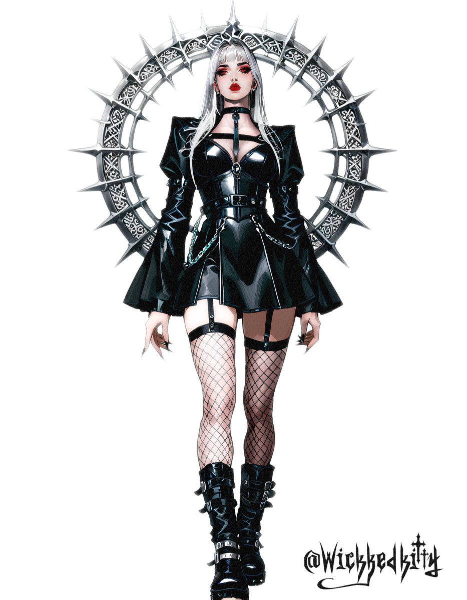 wickkedkitty's tweet photo. ⛓️ℑ 𝔞𝔪 𝔱𝔥𝔢 𝔄𝔩𝔭𝔥𝔞 𝔞𝔫𝔡 𝔱𝔥𝔢 𝔒𝔪𝔢𝔤𝔞
⛓️
⛓️#ART #AIART #DARK #GOTHIC #GOTHAESTHETIC 
⛓️#GOTHGIRL #DARKAESTHETIC #GOTHTWT https://t.co/HdYfYXZQFX