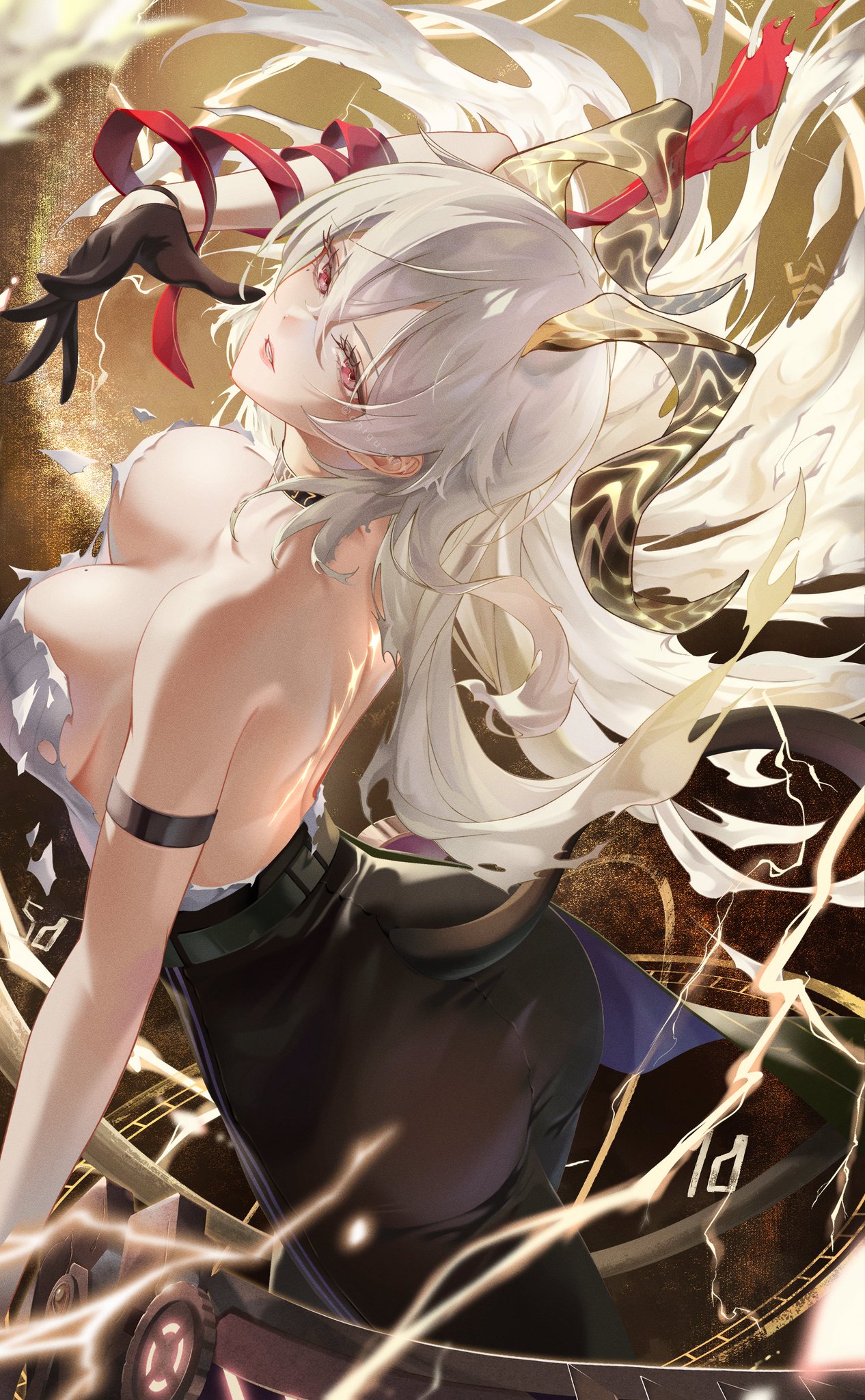 ちぇりおん☆さま専用（原画）白雪の魔法【水彩画】ほか　2点おまとめ GpX8OerbYAEYl0o.jpg:large