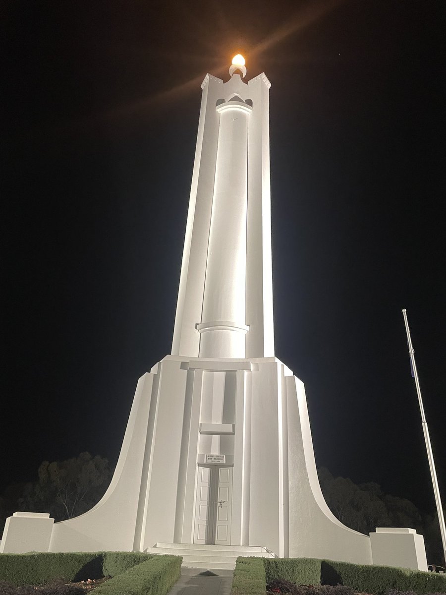 anthony bunn (@adbunn) on Twitter photo More than 100 people have turned out for a special service to mark 100 years since Albury’s war memorial was officially opened on Monument Hill. It was first of its type in Australia to be floodlit. #AnzacDay2025 More than 100 people have turned out for a special service to mark 100 years since Albury’s war memorial was officially opened on Monument Hill. It was first of its type in Australia to be floodlit. #AnzacDay2025